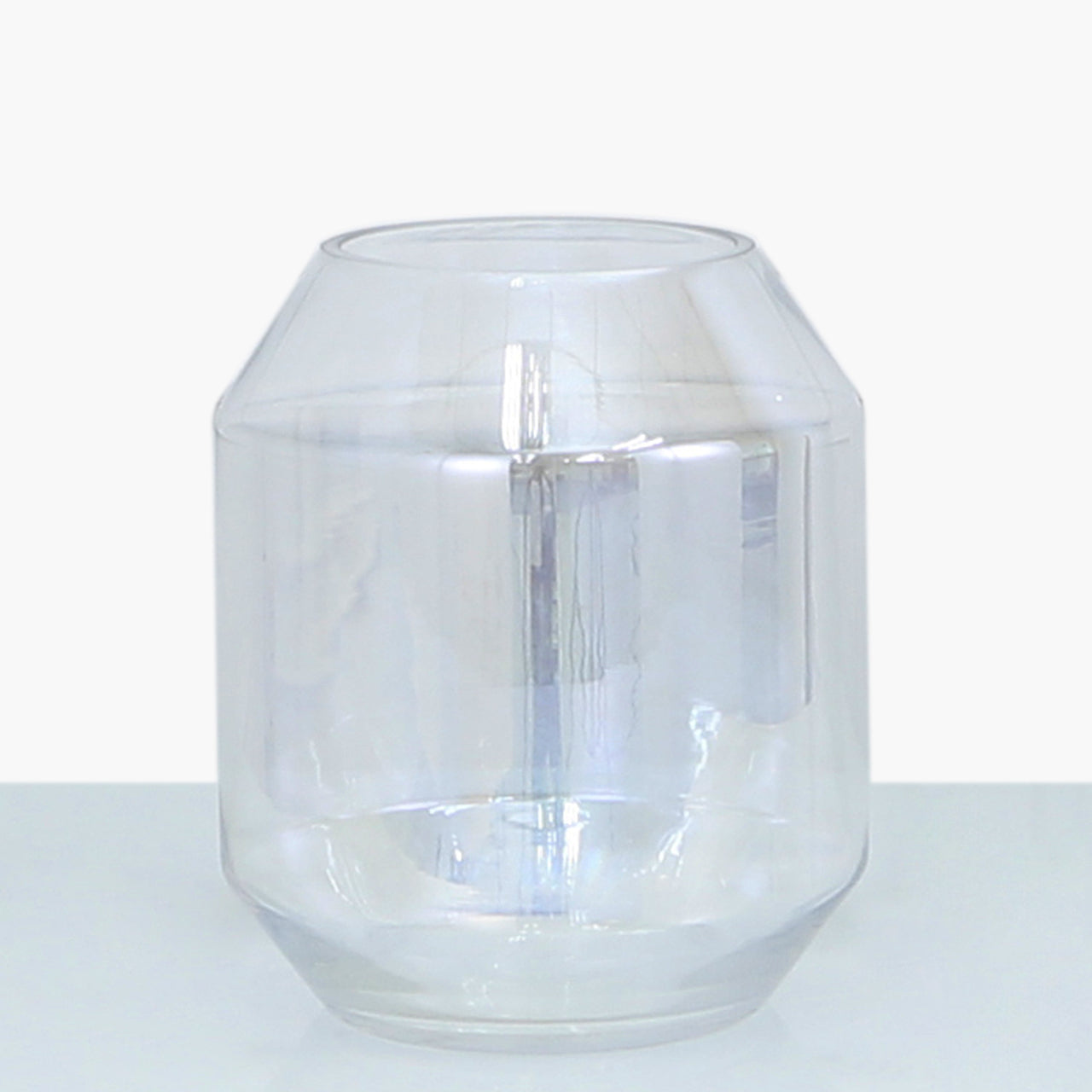 23cm Lustre Glass Ball Vase