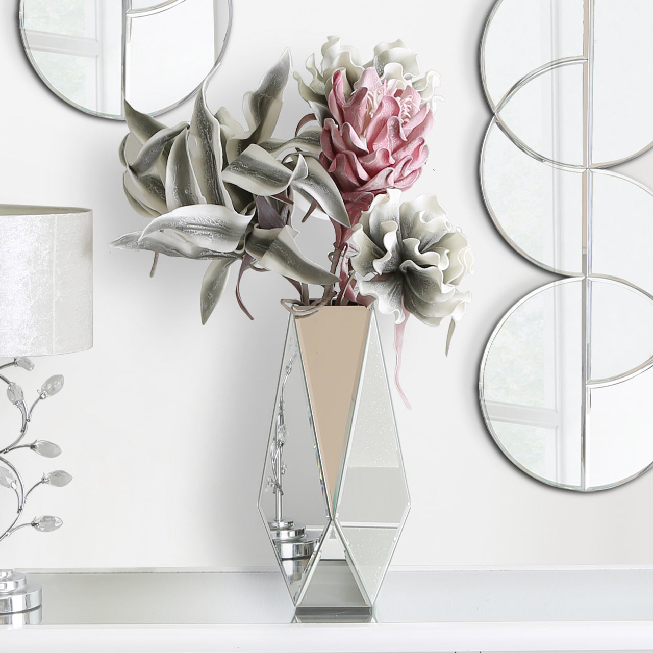 40cm Mirror Vase