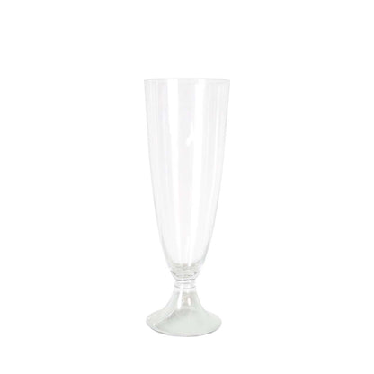 40cm Clear Glass Vase