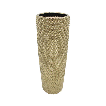 40cm Gold Bubble Design Vase