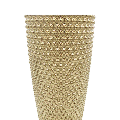 40cm Gold Bubble Design Vase