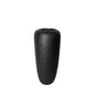 50.5cm Black Textured Ceramic Floor Vase