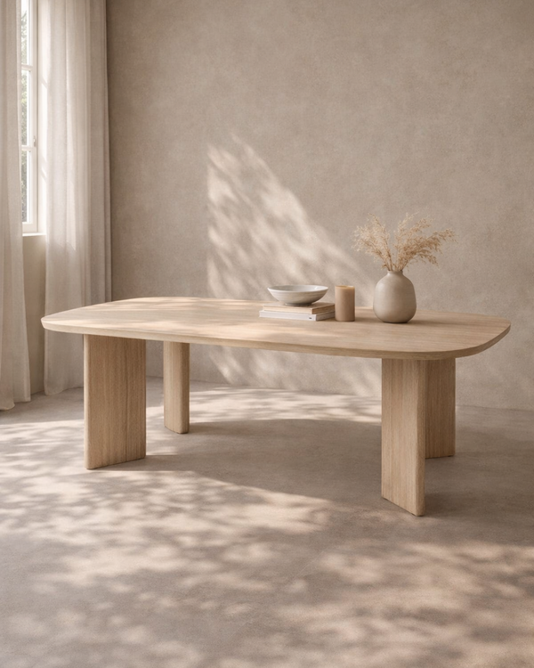 Vasto 215 Dining Table - Oak - Tommy Franks