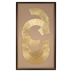 Wall art Eden black/gold