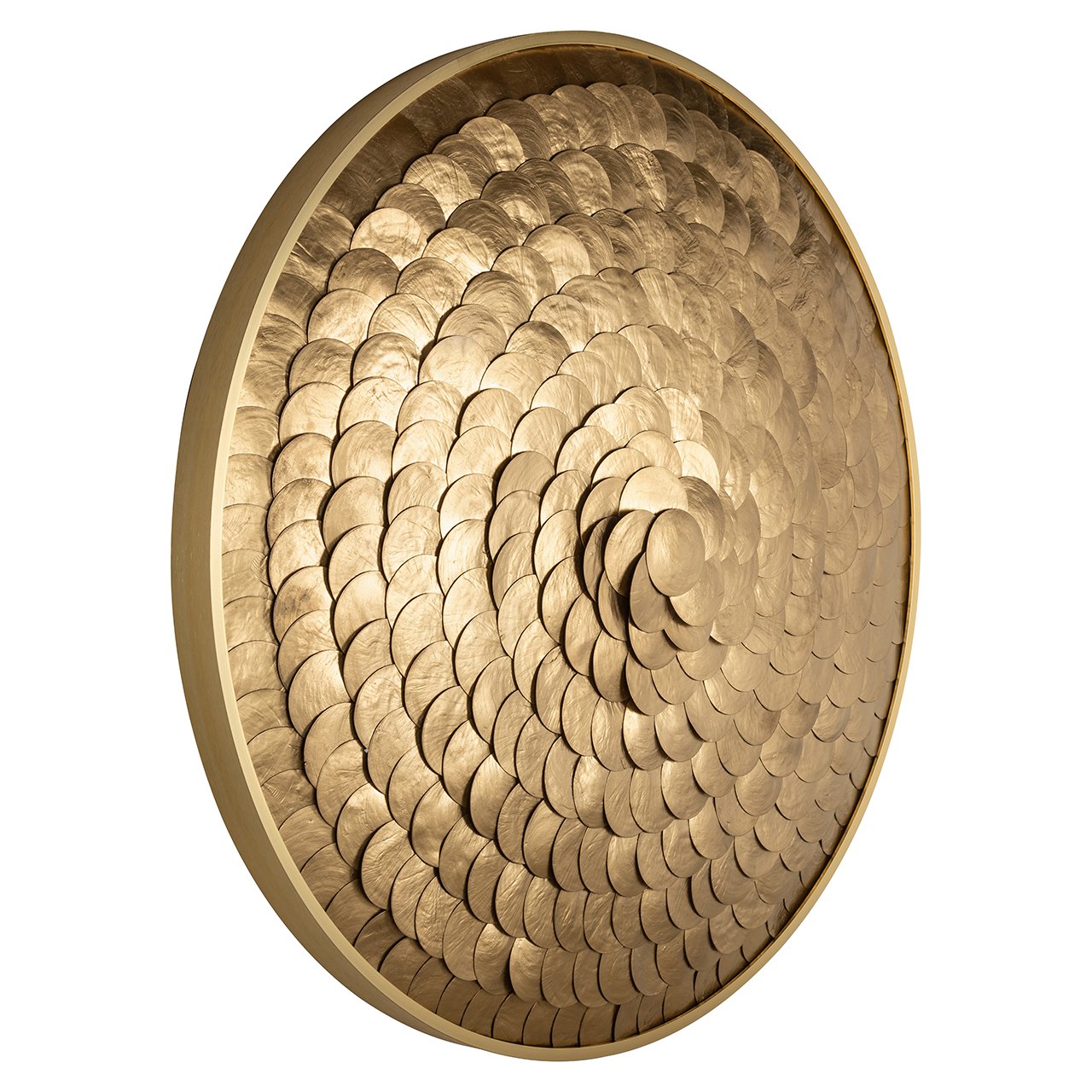 Wall art Valentine 70Ø (Gold)