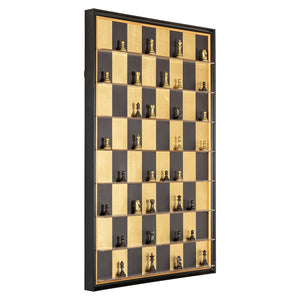 Wall Art Nala (black/gold) – Richmond Interiors – Ex Display Immediately Available From Our Buzzards Valley Showroom