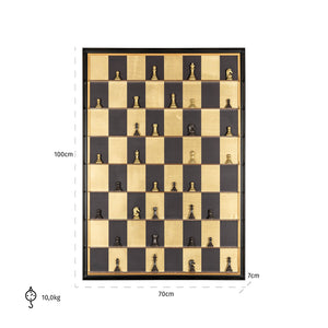 Wall Art Nala (black/gold) – Richmond Interiors – Ex Display Immediately Available From Our Buzzards Valley Showroom