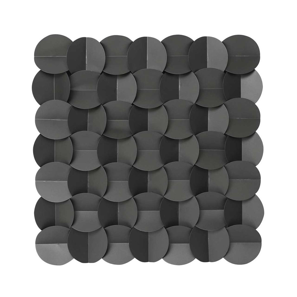 59.9cm Grey Gunmetal Wall Decoration