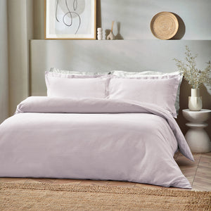 Waffle Super King Size Duvet Set Blush - Riva