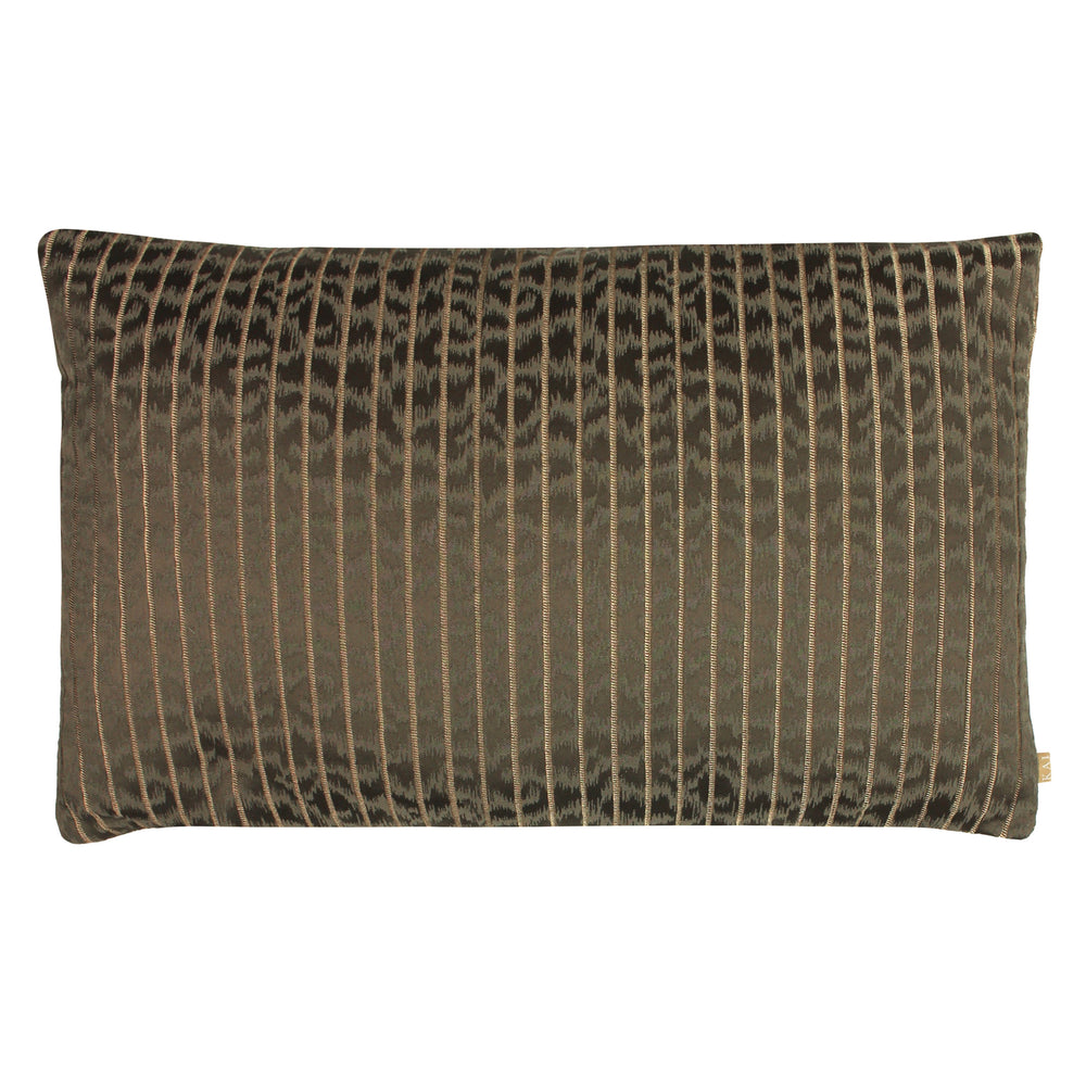 Wrap Caracal 40x60 Feather Filled Cushion Earth