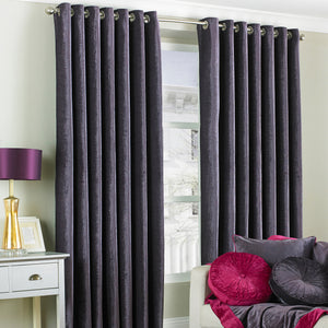 Wellesley 229x229 Eyelet Curtains Plum