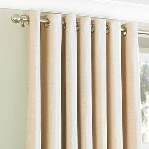 Wellesley 168x183 Ring Top Curtains Natur - view 3