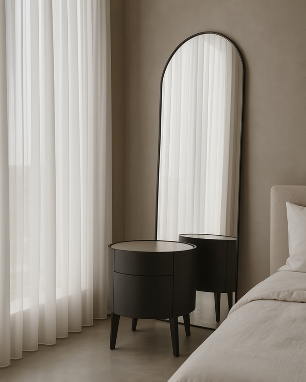 Weston Bedside Table - Black - Tommy Franks