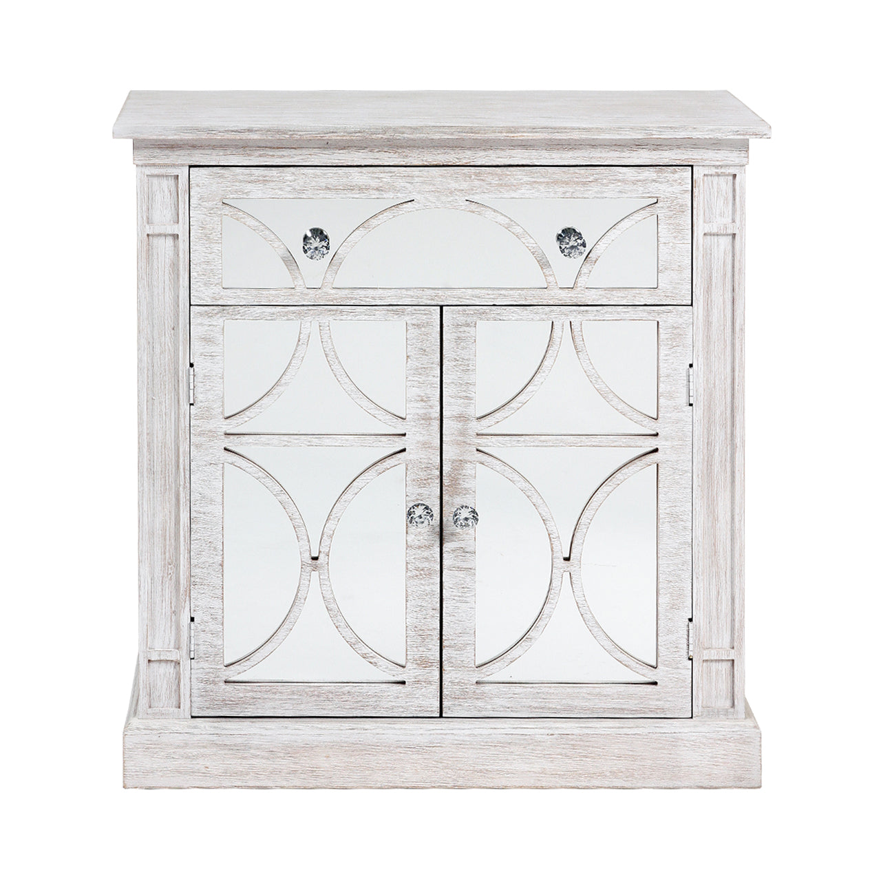 Torino 1 Drawer 2 Door Cabinet Natural