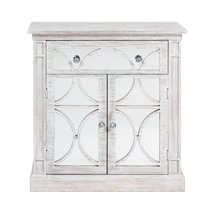 Torino 1 Drawer 2 Door Cabinet Natural