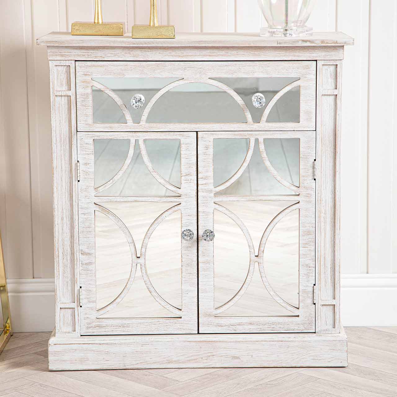 Torino 1 Drawer 2 Door Cabinet Natural