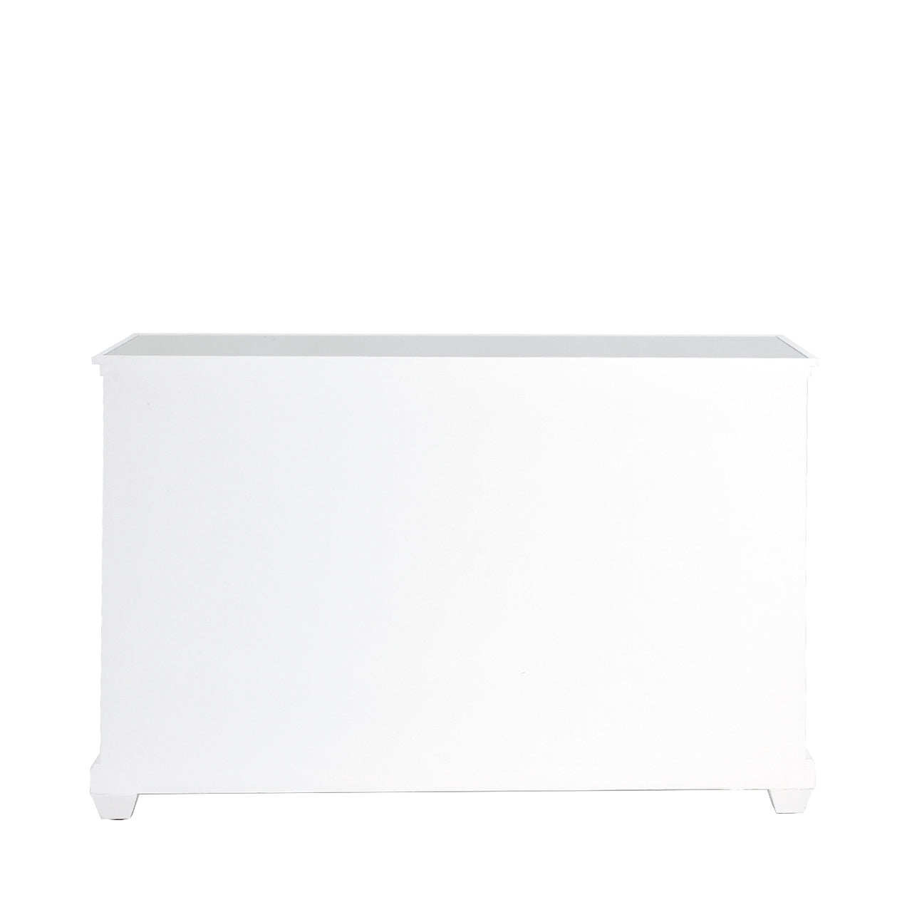 Torino 3 Drawer 3 Door Sideboard White Mirror Top