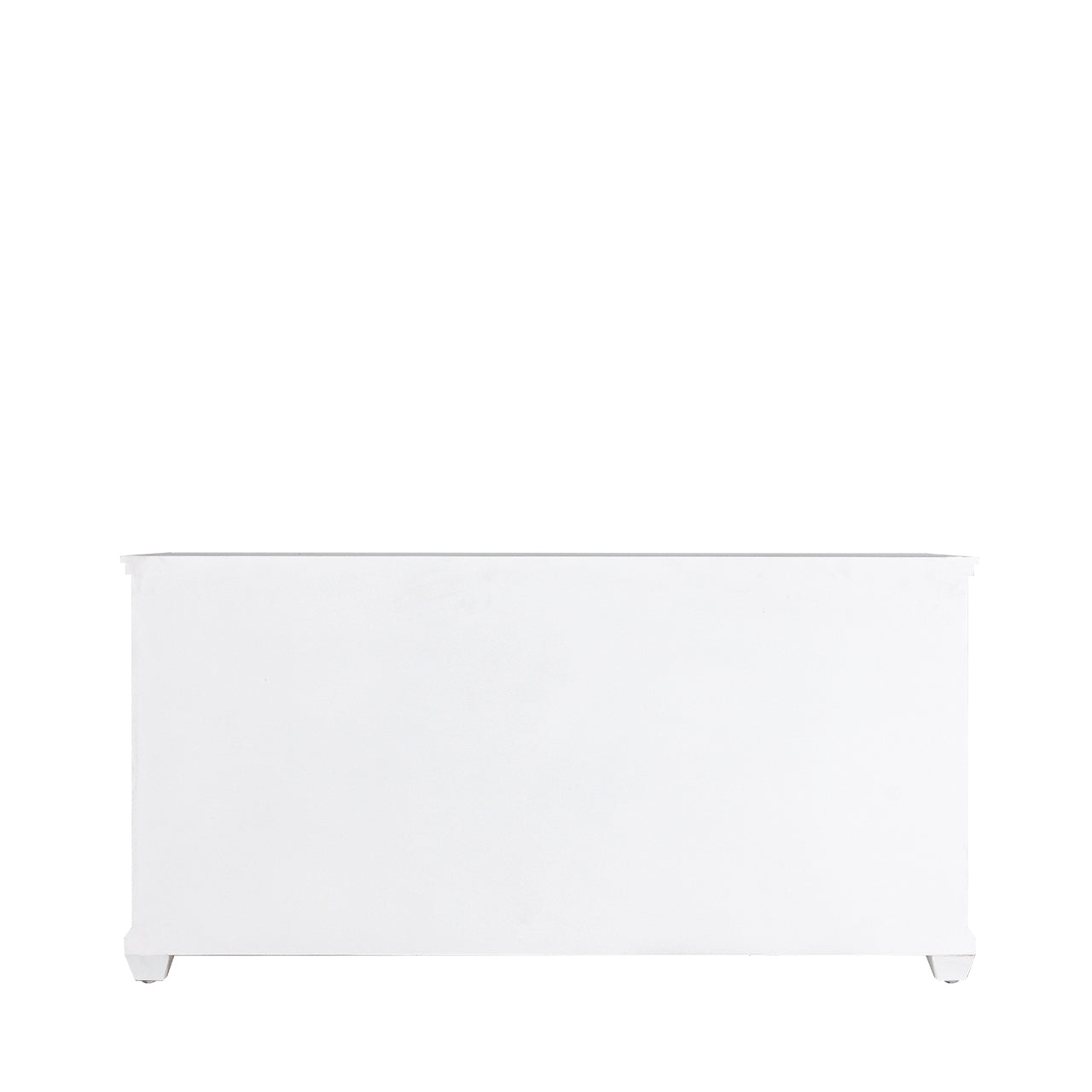 Torino 7 Drawer Chest White Mirror Top