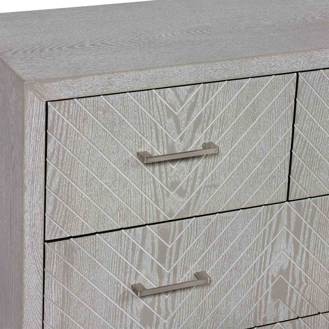 Venus 4 Drawer Chest Grey Elm - KD Legs