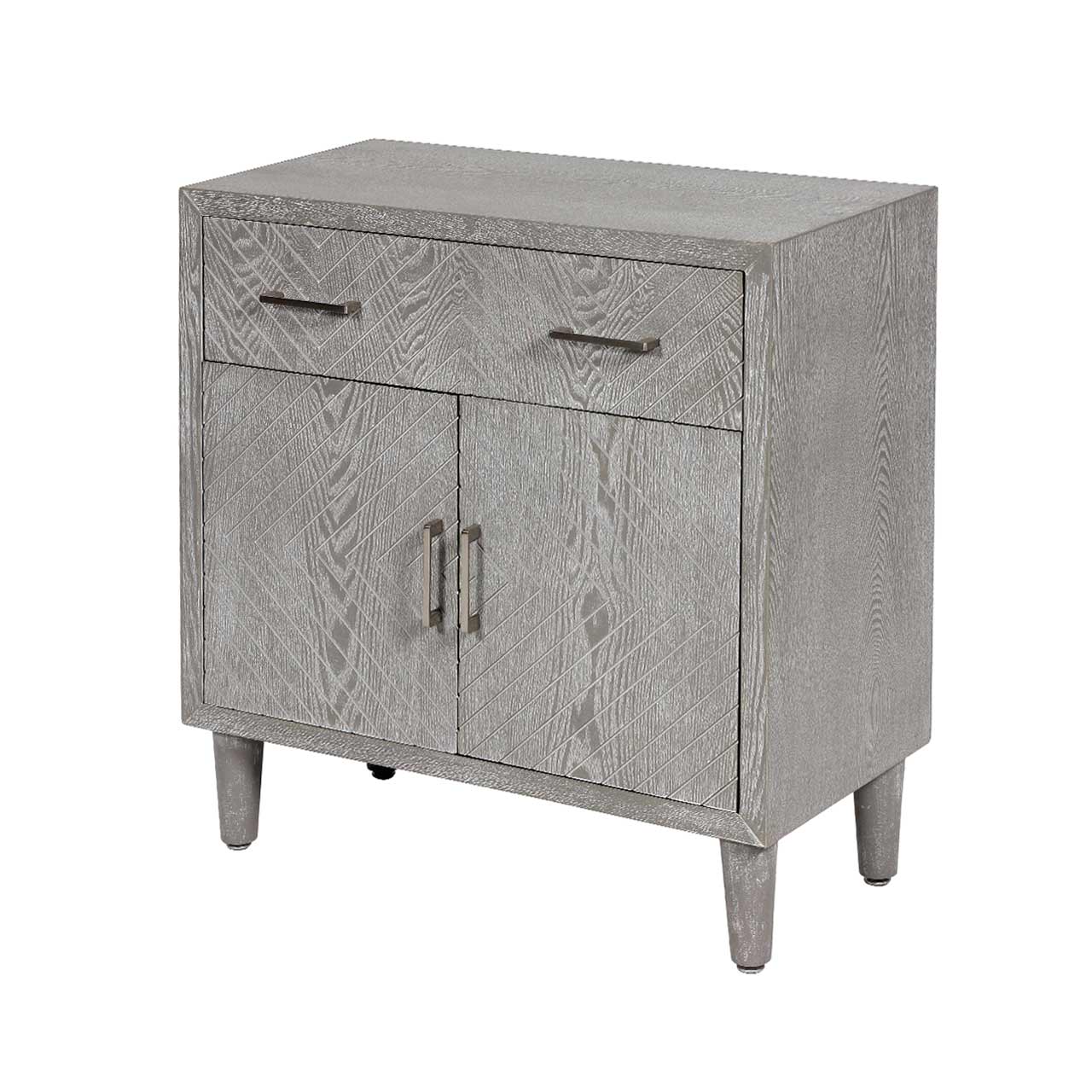 Venus 1 Drawer 2 Door Cabinet Grey Elm - KD Legs