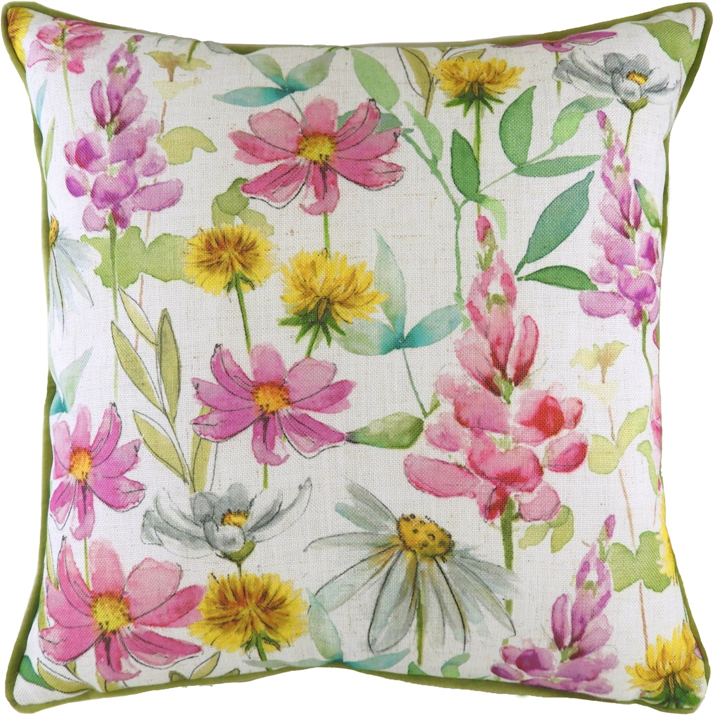 WILD FLOWERS AVA 43X43 FEATHER FILLED CUSHION