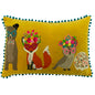 WOODLAND FRIENDS 40X60 FEATHER FILLED CUSHION