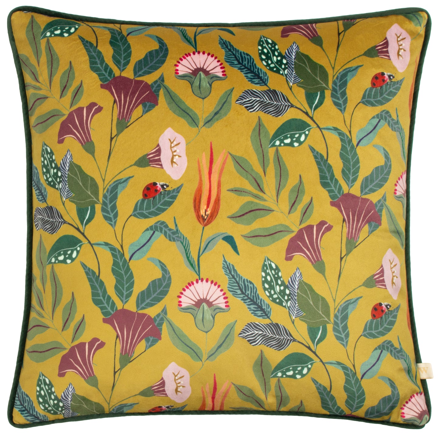 WILD GARDEN COLUMNARIS 43X43 FEATHER FILLED CUSHION MULTI