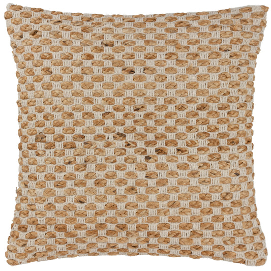 WIKKA 45X45 FEATHER FILLED CUSHION NATURAL