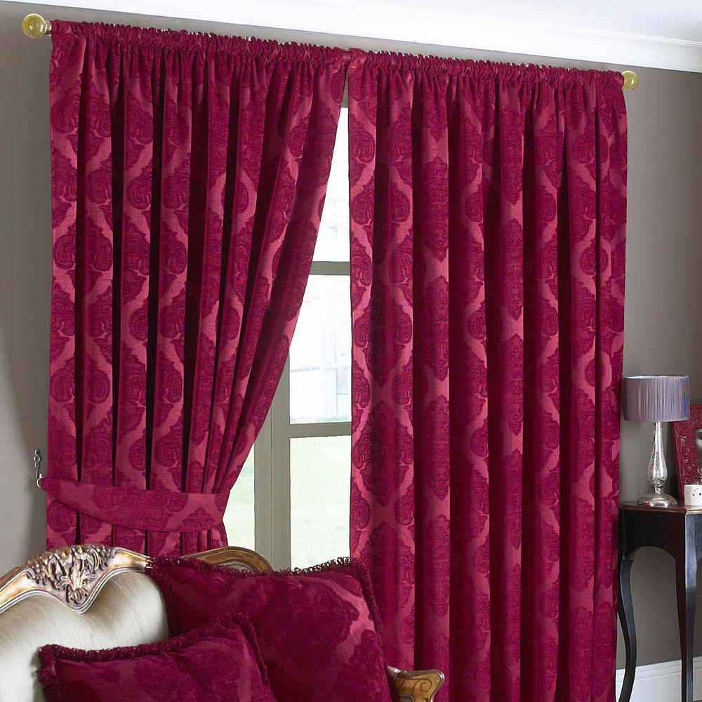 Winchester 168x183 Pencil Pleat Curtains Rasp