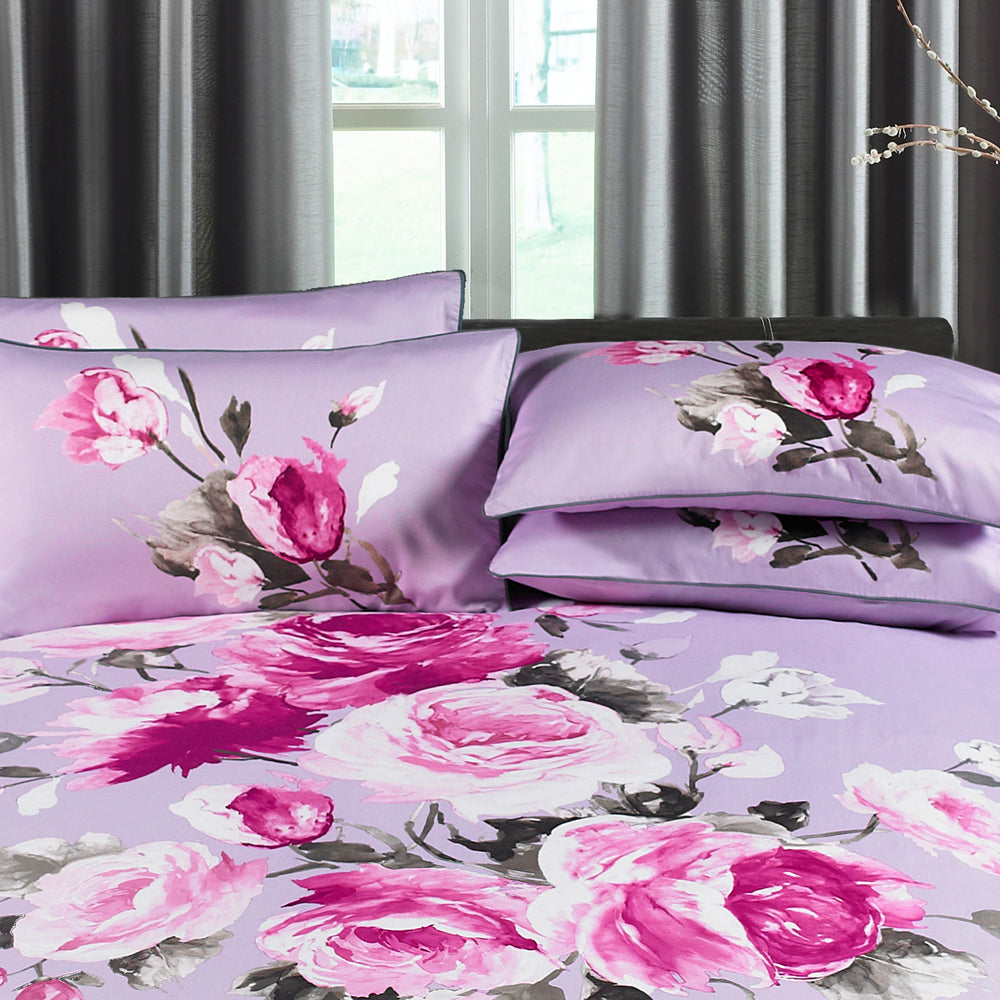Windsor Super King Size Duvet Set Heather - Canwell Interiors Limited - Riva