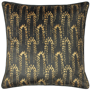 Wisteria 50x50 Feather Filled Cushion Charcoal
