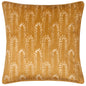 WISTERIA 50X50 FEATHER FILLED CUSHION GOLD