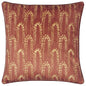 WISTERIA 50X50 FEATHER FILLED CUSHION SIENNA