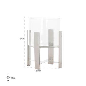 Hurricane Tiko Silver (silver) – Richmond Interiors