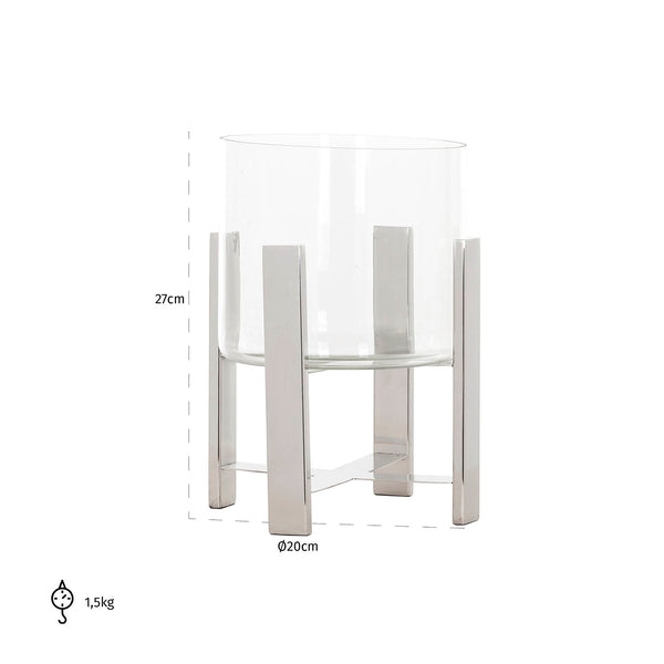 Hurricane Tiko Silver (silver) – Richmond Interiors