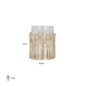 Hurricane Loretta Small (gold) – Richmond Interiors