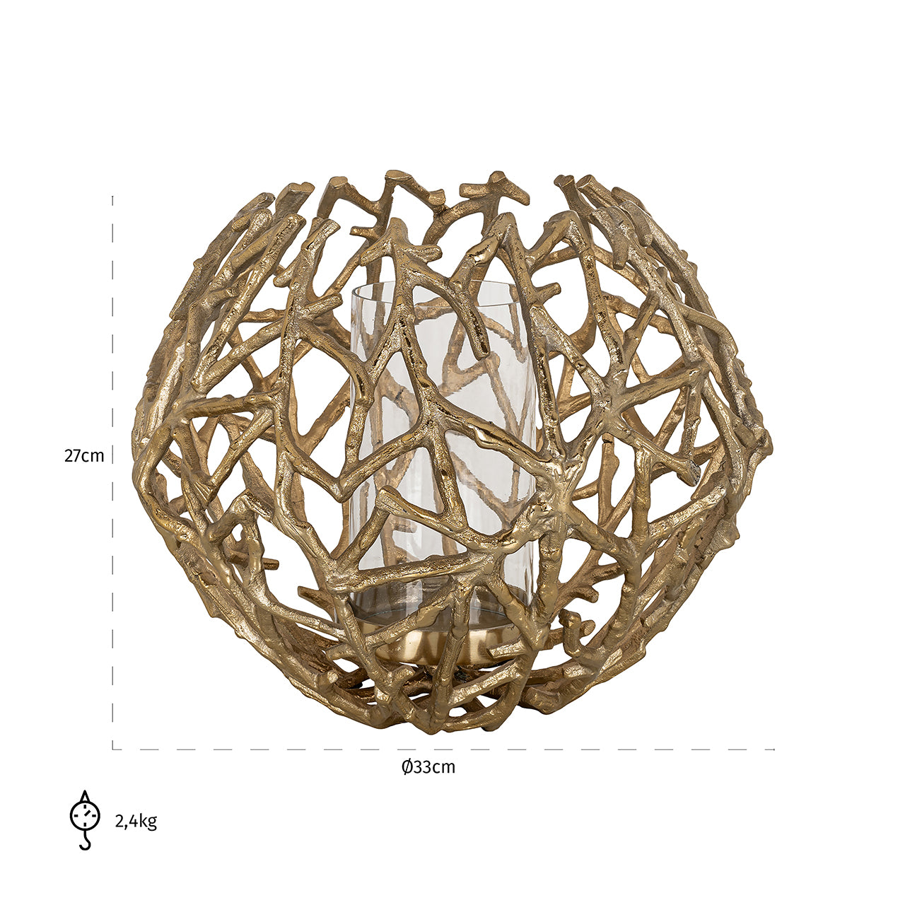Hurricane Jaimy (Gold)- Richmond Interiors