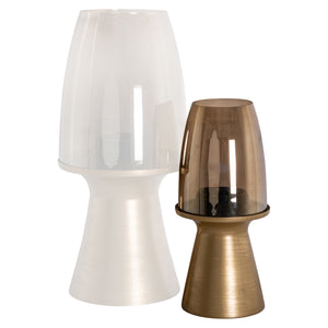 Hurricane light Danea brushed gold small