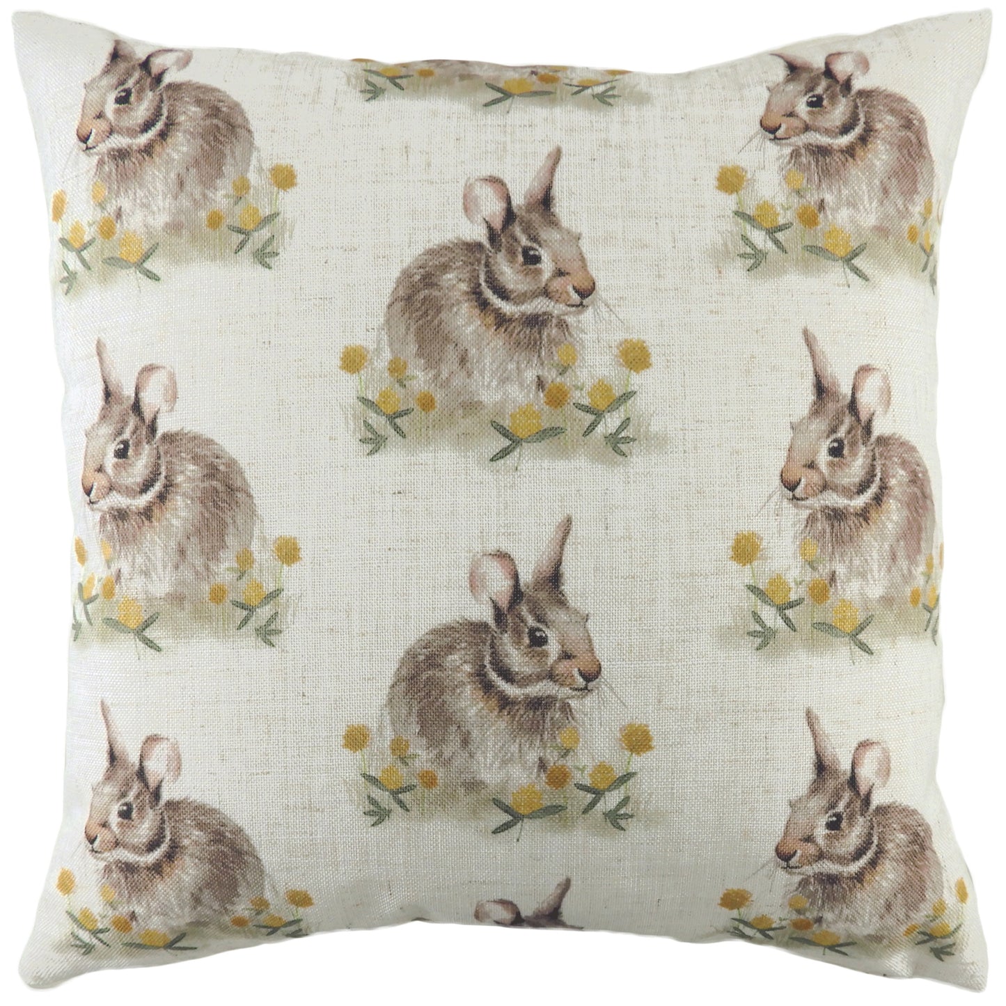 WLAND HARE REPEAT 43X43 FEATHER FILLED CUSHION