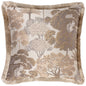 WOODLANDS 55X55 FEATHER FILLED CUSHION NATURAL