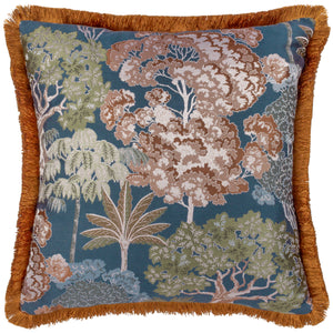Woodlands 55x55 Feather Filled Cushion Navy
