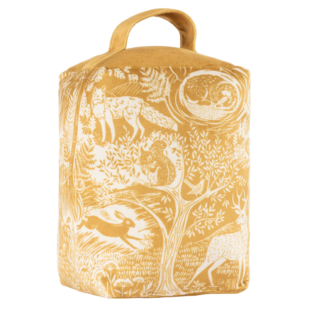 Winter Woods Doorstop Ochre