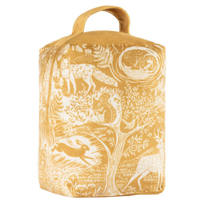 Winter Woods Doorstop Ochre