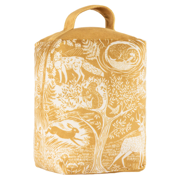 Winter Woods Doorstop Ochre