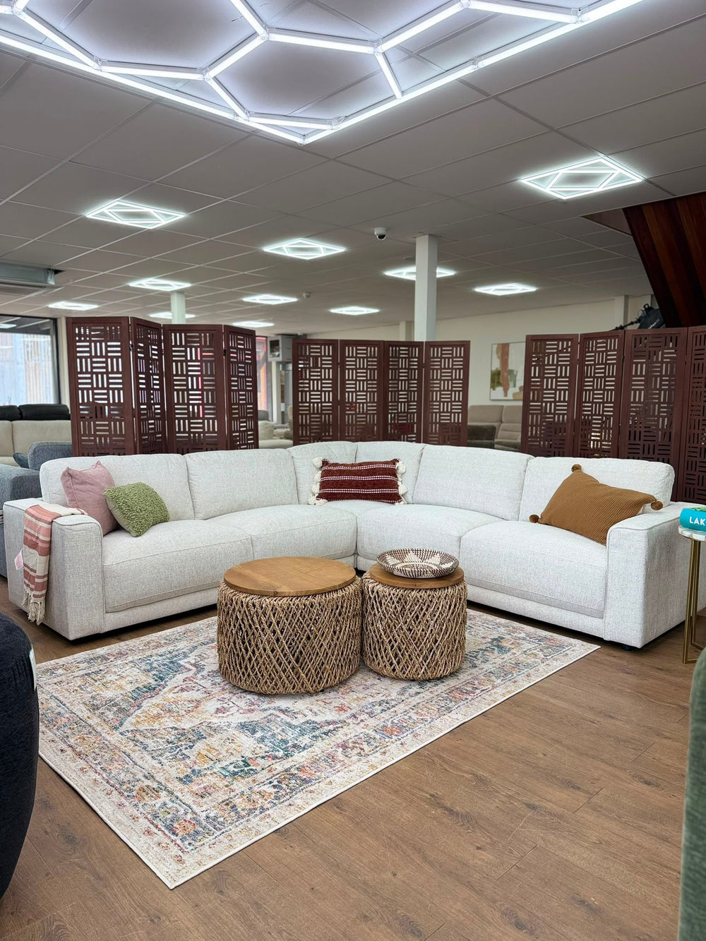 Marlow Sofa Beige Large Corner - Xshowhome