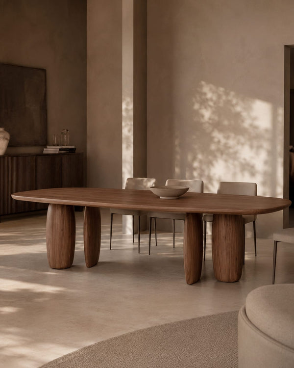 Underline 280 Dining Table - Light Walnut - Tommy Franks