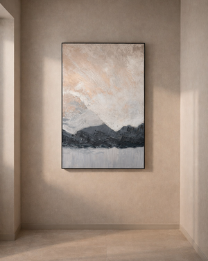 Winter Morning - Oil painting - Tommy Franks