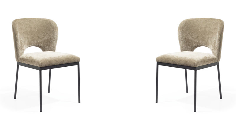 Wolfie Dining Chair - Set of 2 - Olive - Tommy Franks