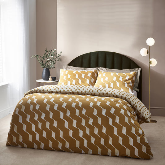 ZABINE SUPER KING DUVET SET HONEY