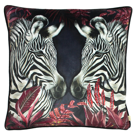 ZINARA 50X50 FEATHER FILLED CUSHION TWIN ZEBRAS